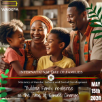 Poster for International Day of Families, 15 May 2024